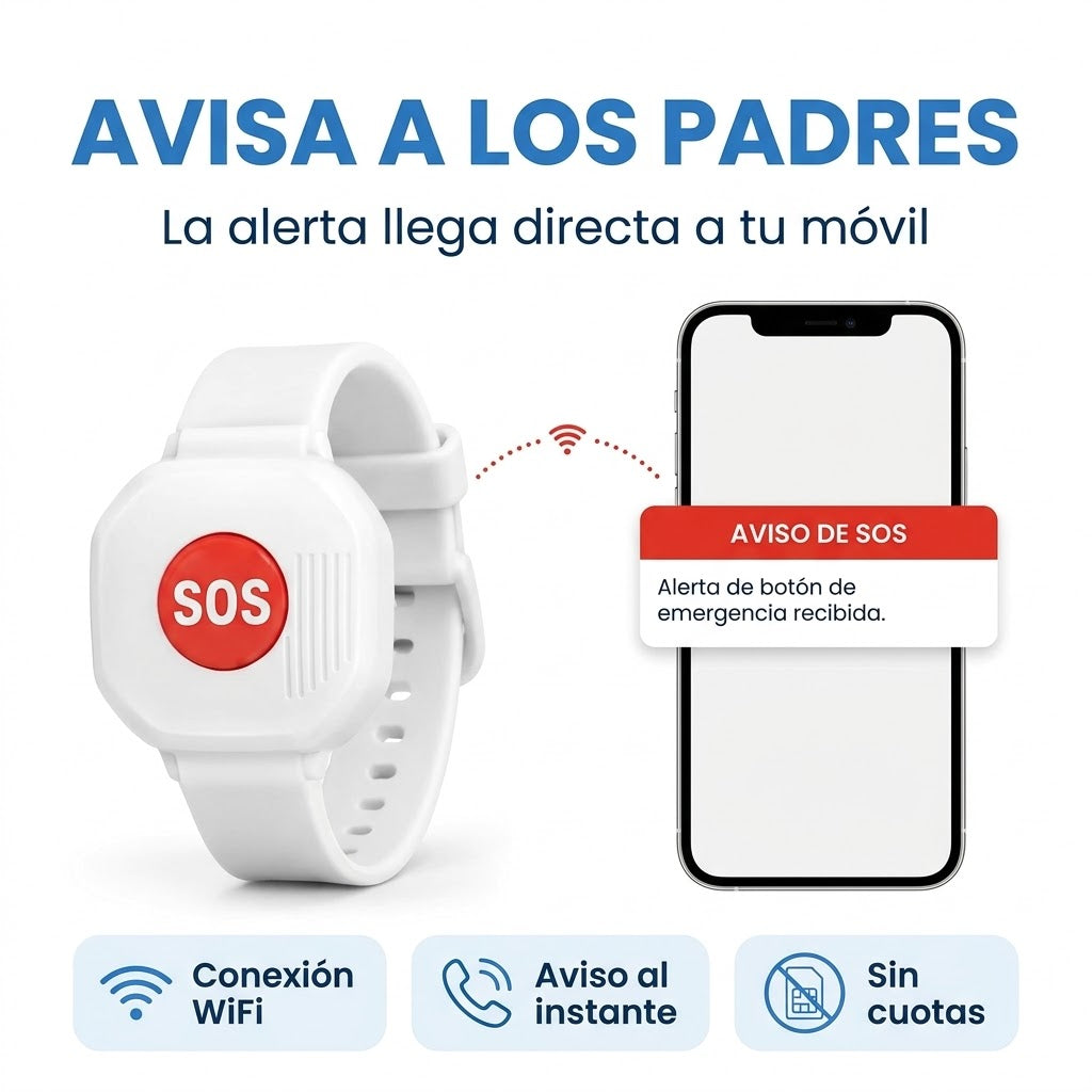 Pulsera de Socorro para Niños