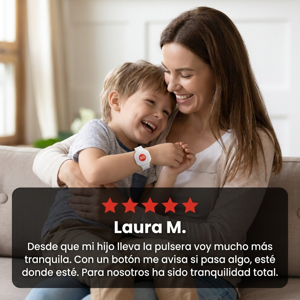 Pulsera de Socorro para Niños