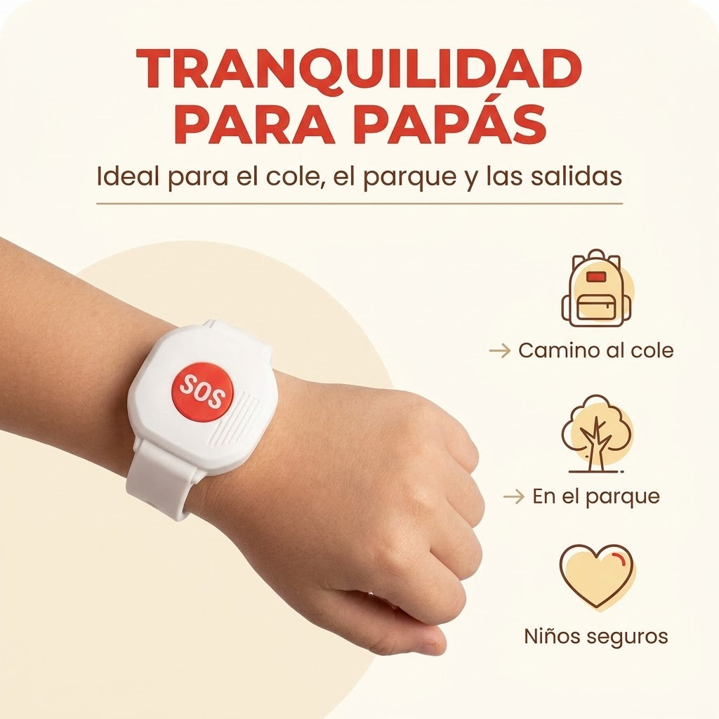 Pulsera de Socorro para Niños